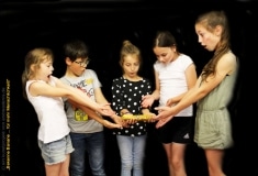 Charlotte, Lili, Paulina, Leonhard und Alisa