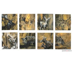 Tier- und Natur- Bilder -Kunstwerk Gemälde Öl- und Acryl auf Leinwand und Papier kaufen