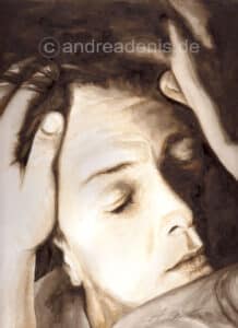 Illustration aus dem Kunstbildband Stärker als der Tod ist die Liebe