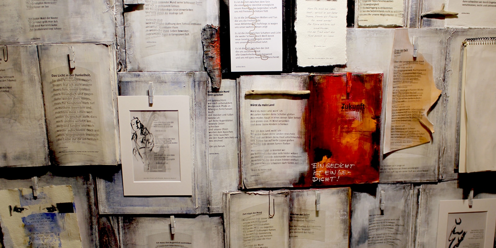 Die Lyrik-Galerie von Andrea Denis in Lebach